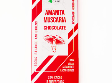 Mushroom Шоколад чорний (Мухомор Amanita Muscaria + 14 Cуперфудів)